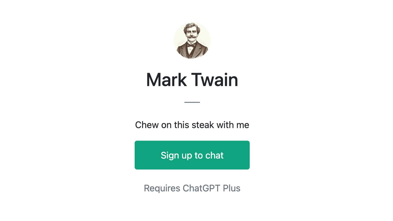 Mark Twain Screenshot