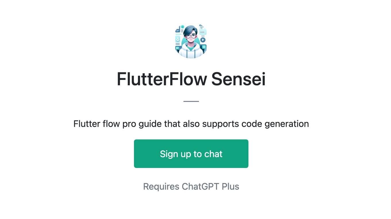 FlutterFlow Sensei Screenshot