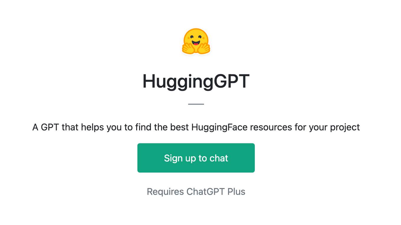 HuggingGPT Screenshot