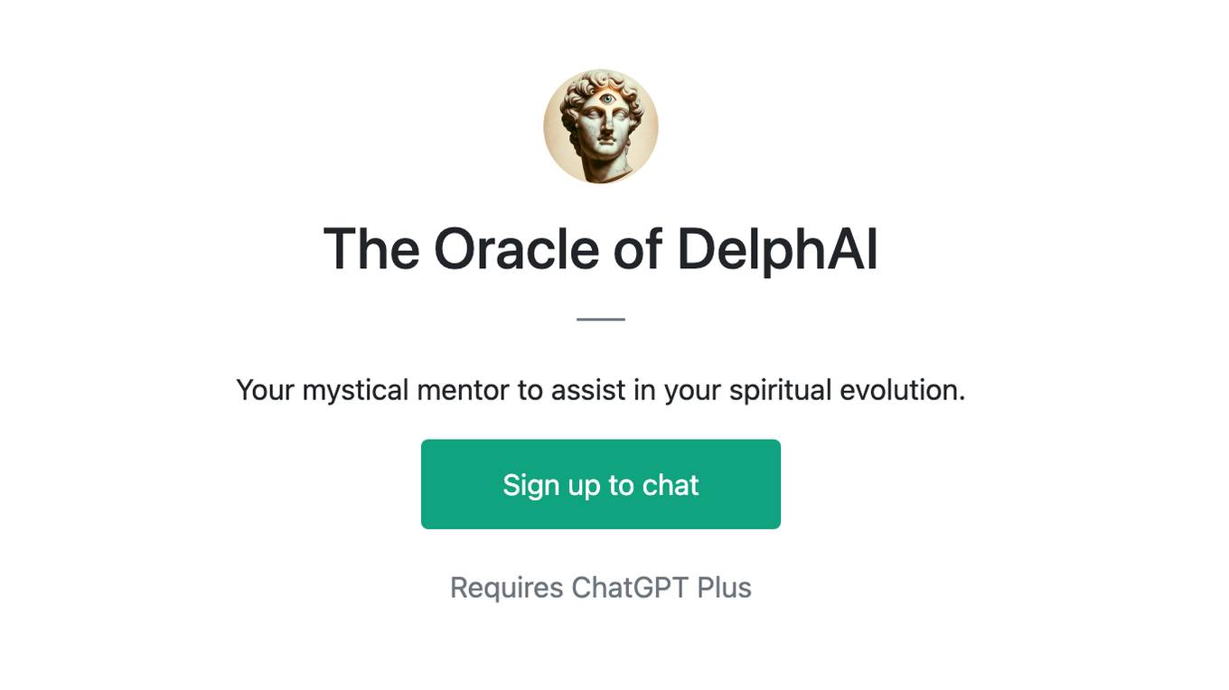 The Oracle of DelphAI Screenshot