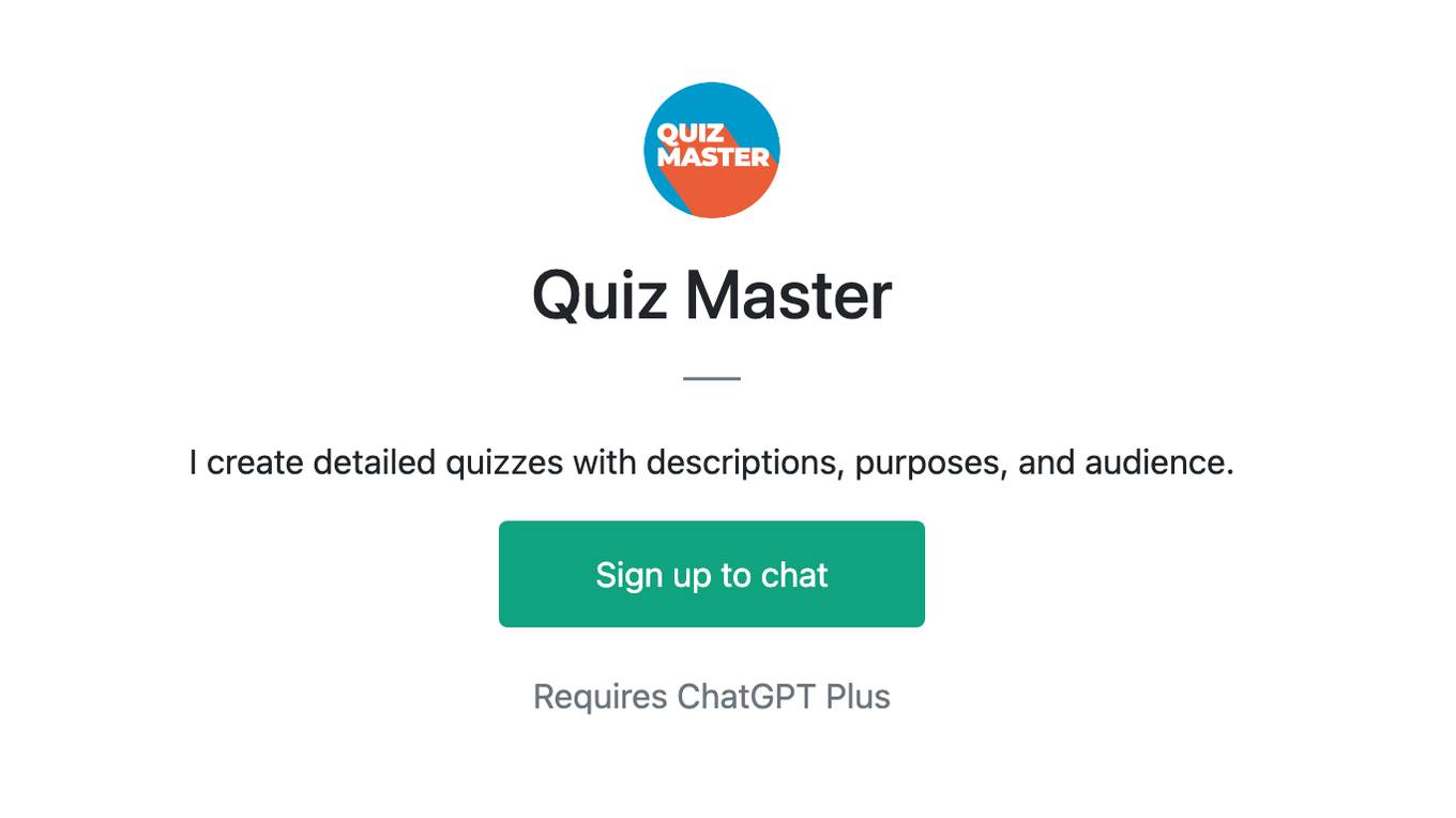 Quiz Master Screenshot