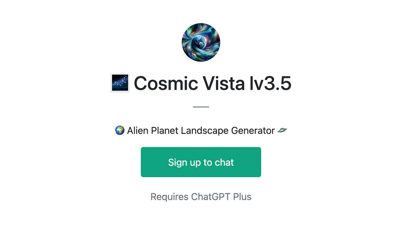 🌌 Cosmic Vista lv3.5 Screenshot