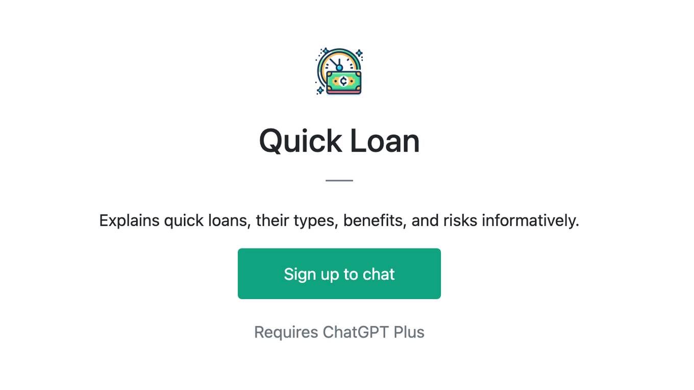 Quick Loan Screenshot