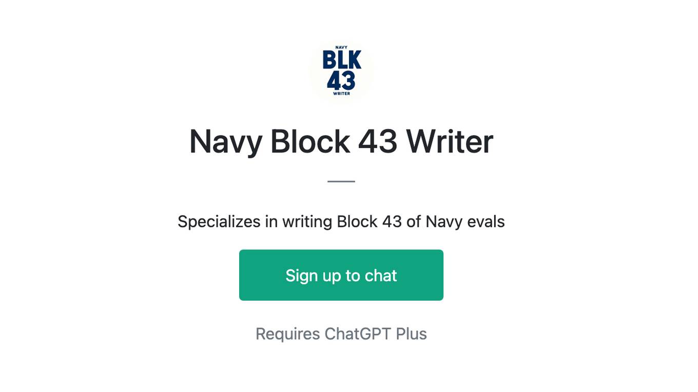 Navy Block 43 Writer Screenshot