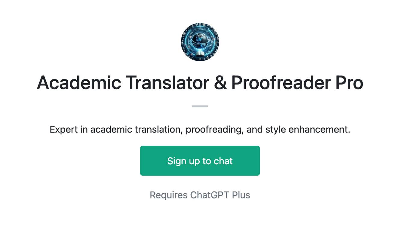 Academic Translator & Proofreader Pro Screenshot