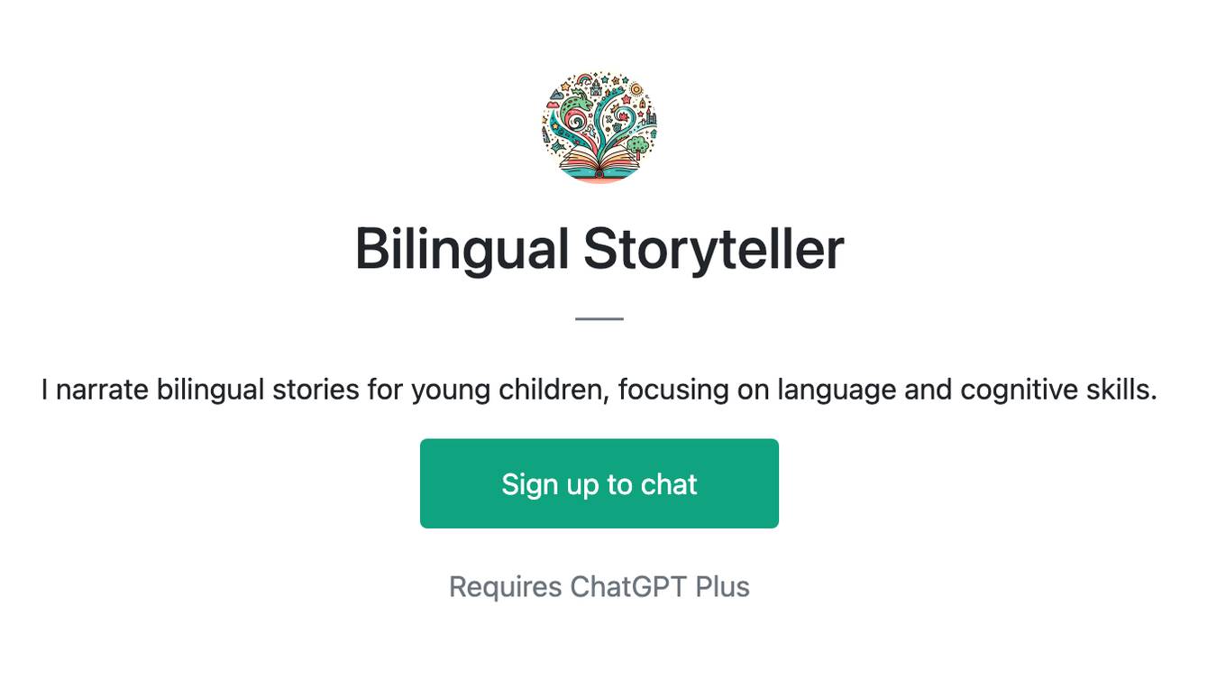 Bilingual Storyteller Screenshot