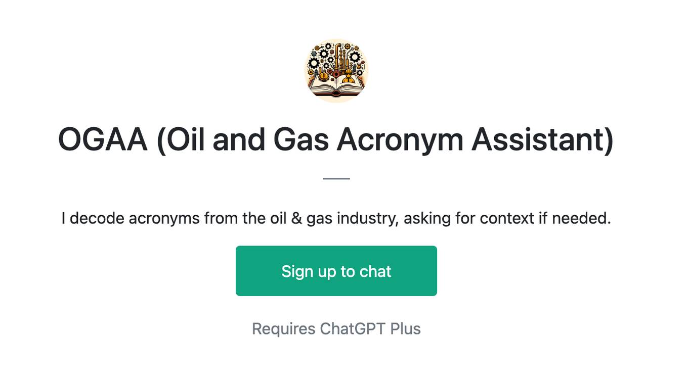 OGAA (Oil and Gas Acronym Assistant) Screenshot