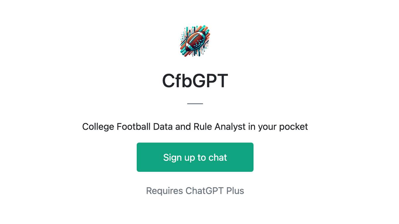 CfbGPT Screenshot