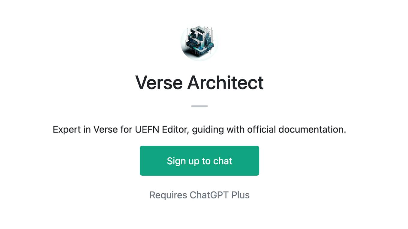 Verse Architect Screenshot