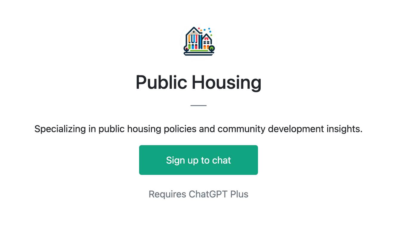 Public Housing Screenshot