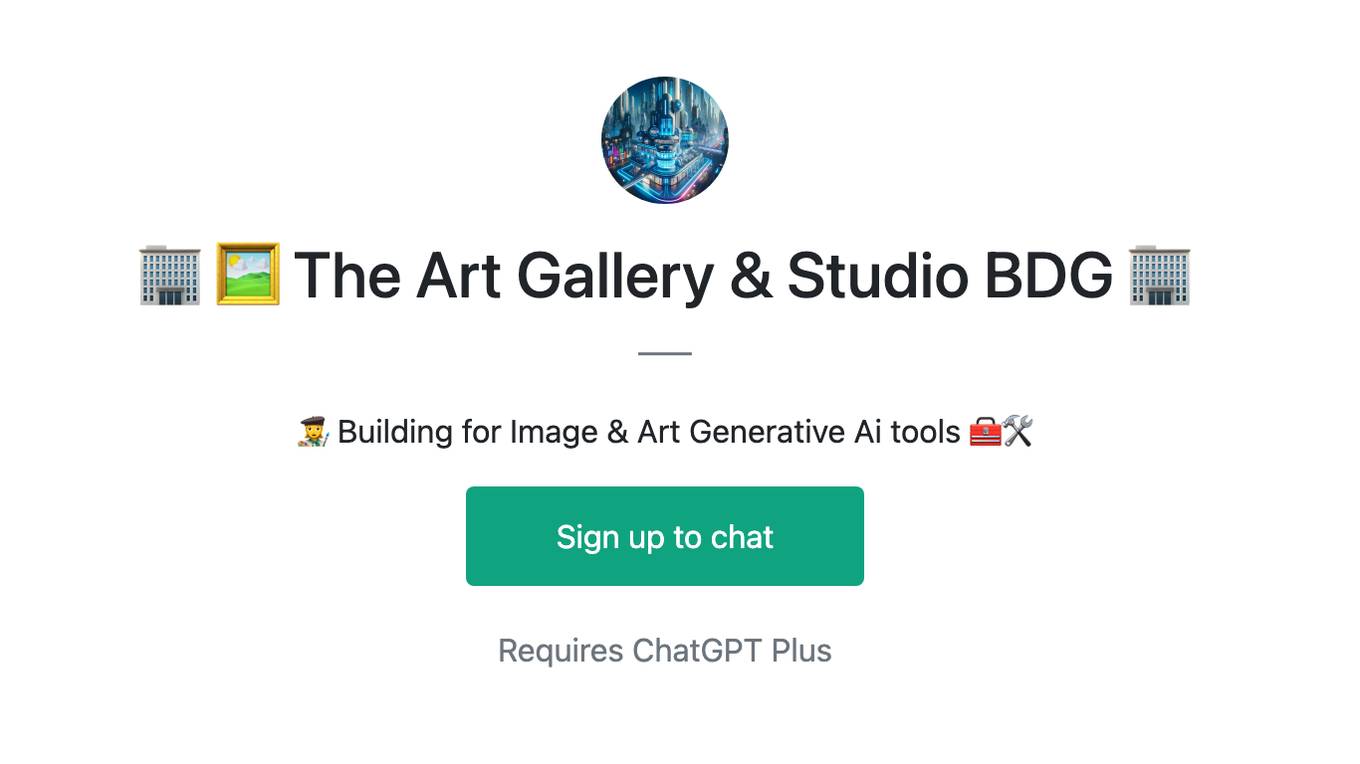 🏢 🖼️ The Art Gallery & Studio BDG 🏢 Screenshot