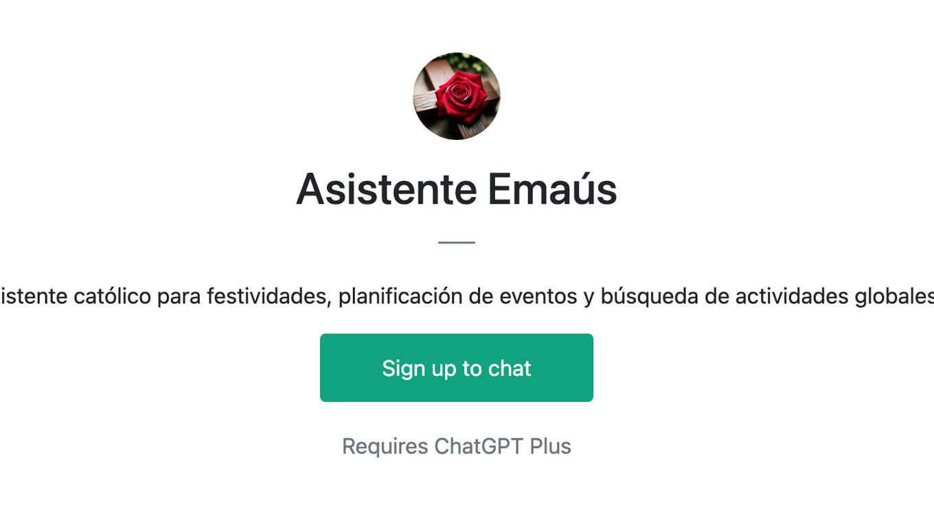 Asistente Emaús Screenshot