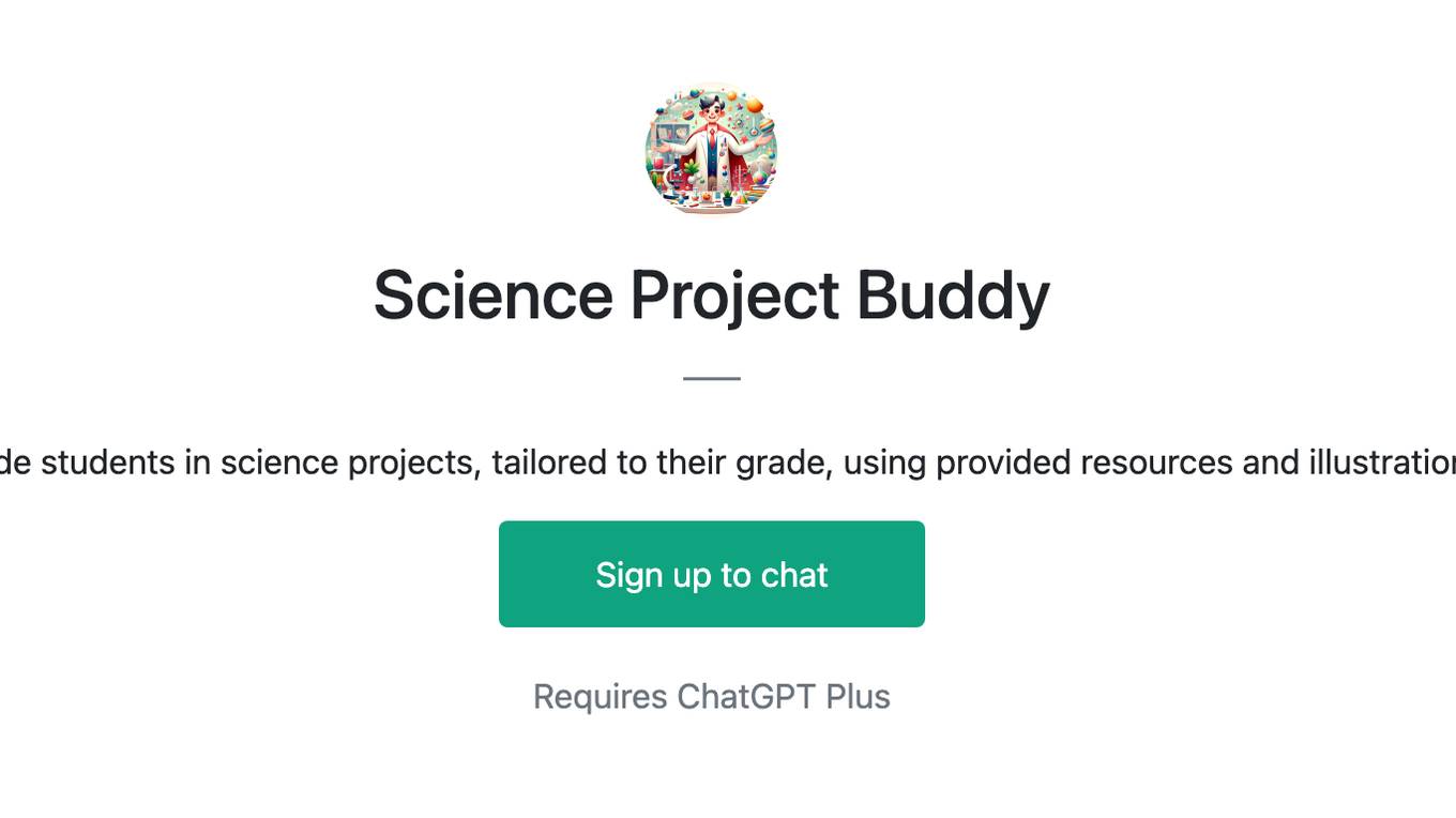 Science Project Buddy Screenshot