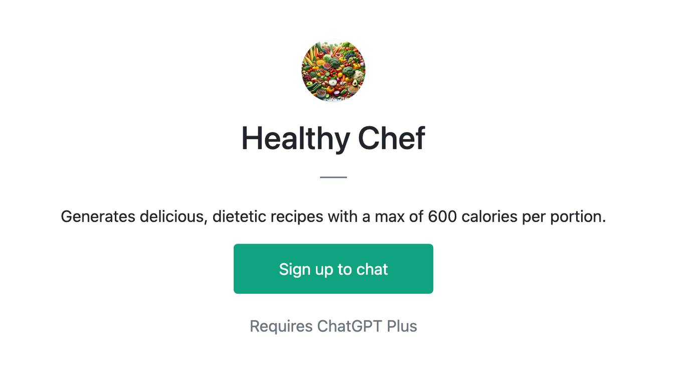 Healthy Chef Screenshot