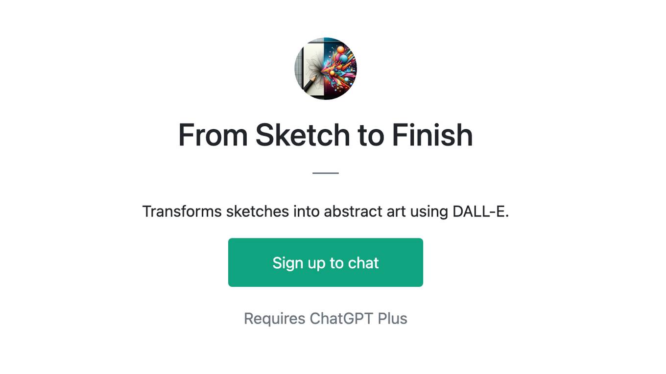 From Sketch to Finish Screenshot