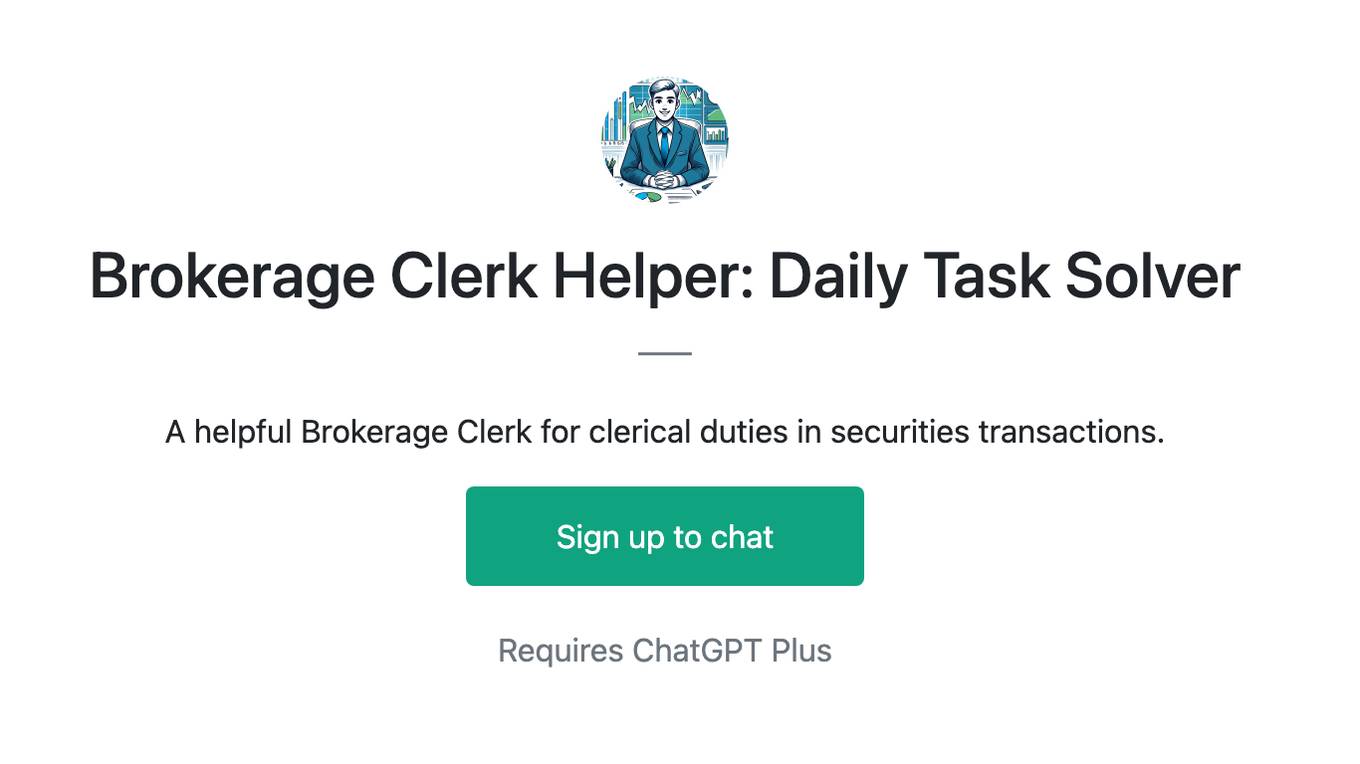 Brokerage Clerk Helper: Daily Task Solver Screenshot