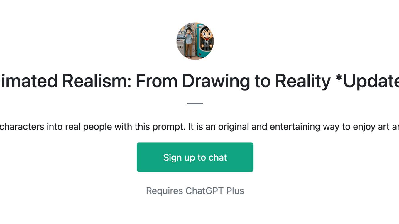 Animated Realism: From Drawing to Reality *Update* Screenshot