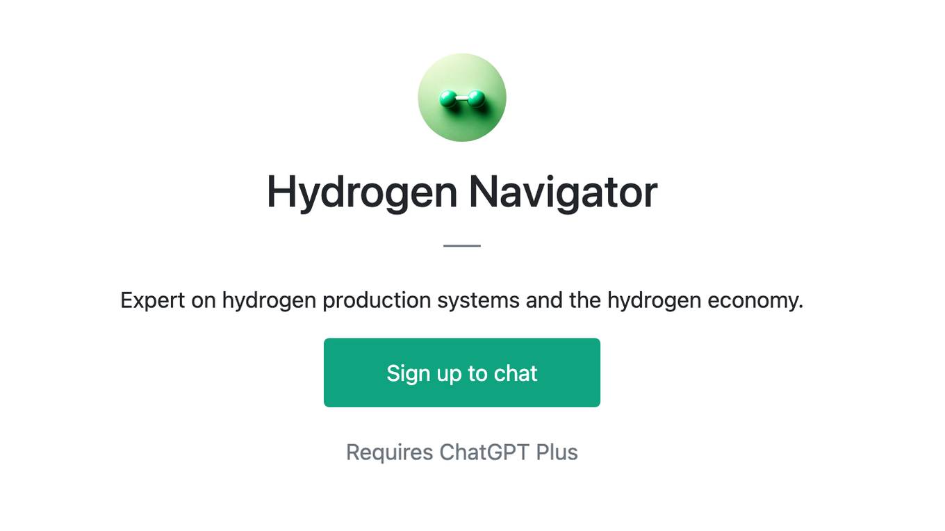 Hydrogen Navigator Screenshot