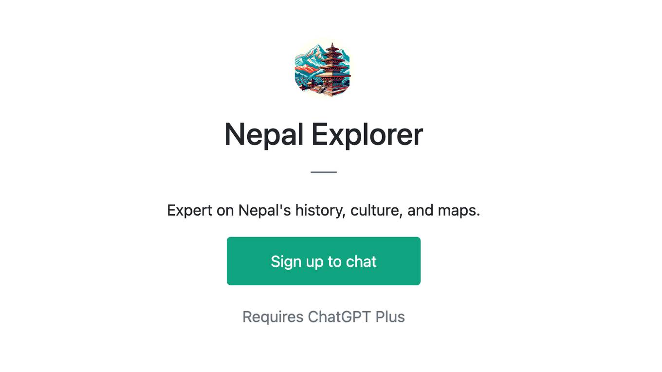 Nepal Explorer Screenshot