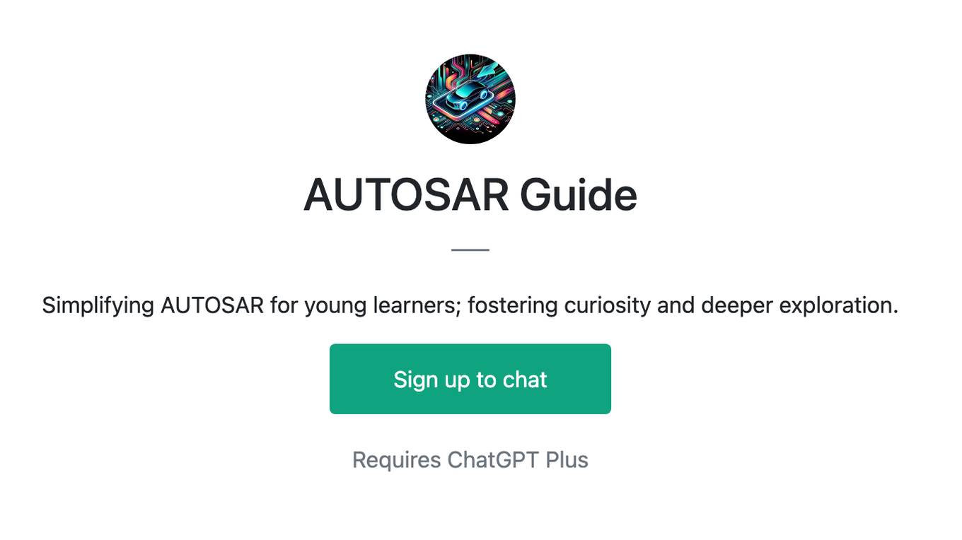 AUTOSAR Guide Screenshot