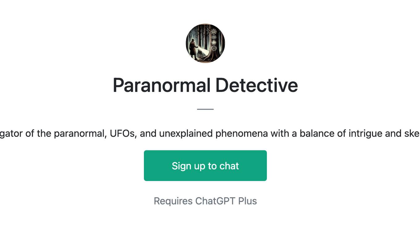 Paranormal Detective Screenshot