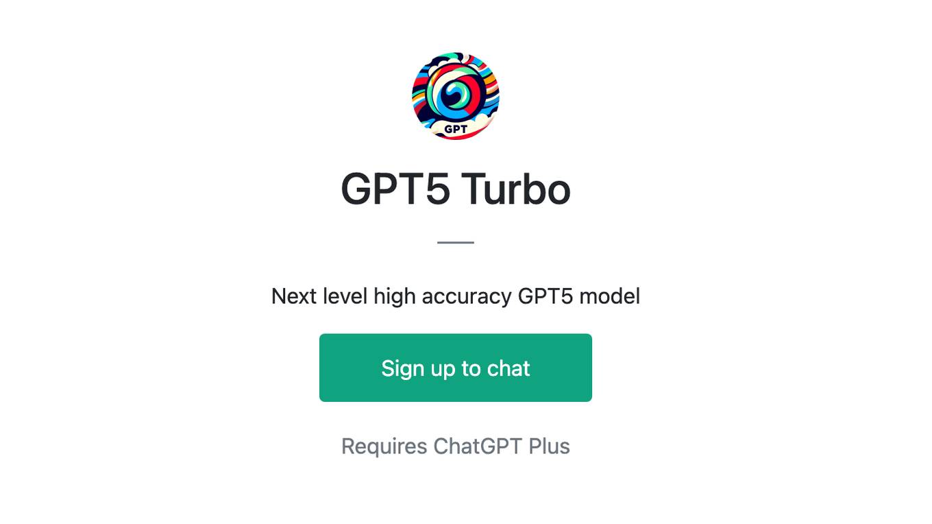 GPT5 Turbo Screenshot