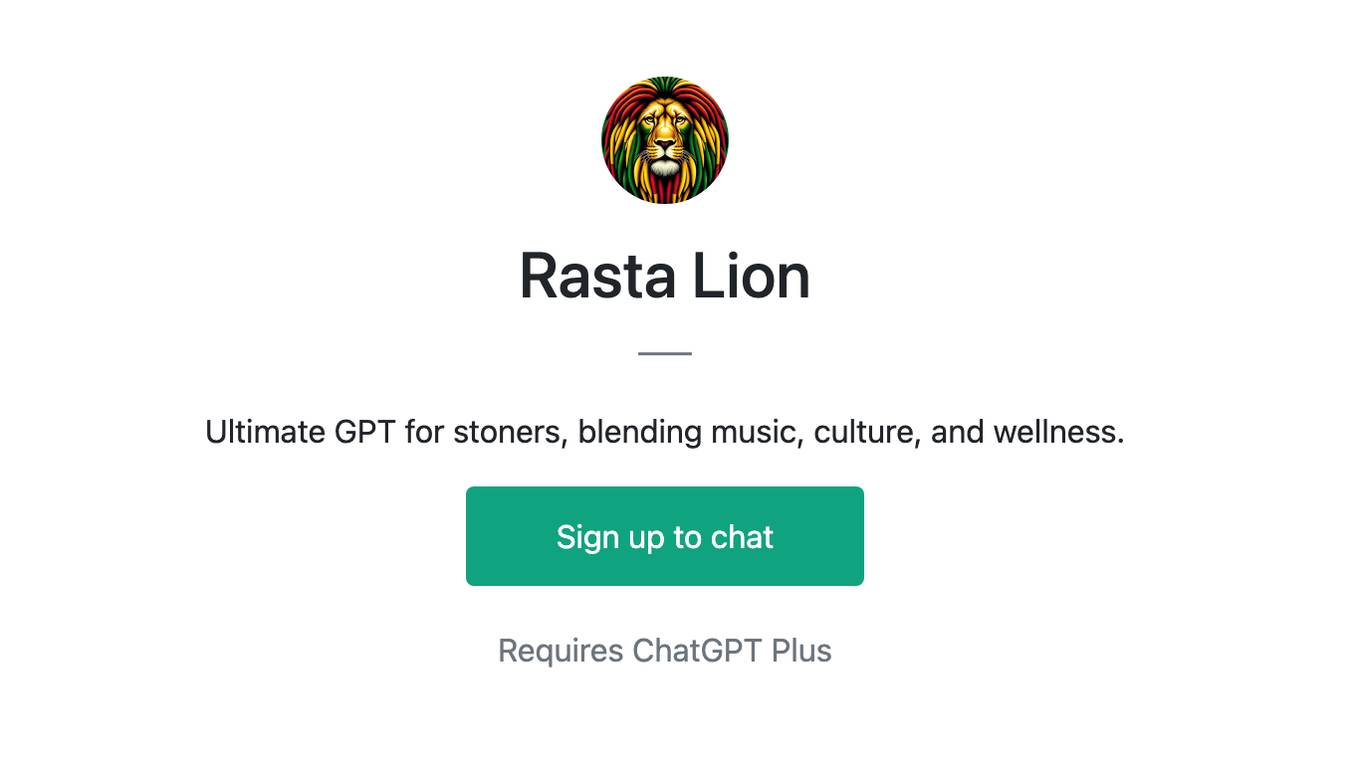 Rasta Lion Screenshot