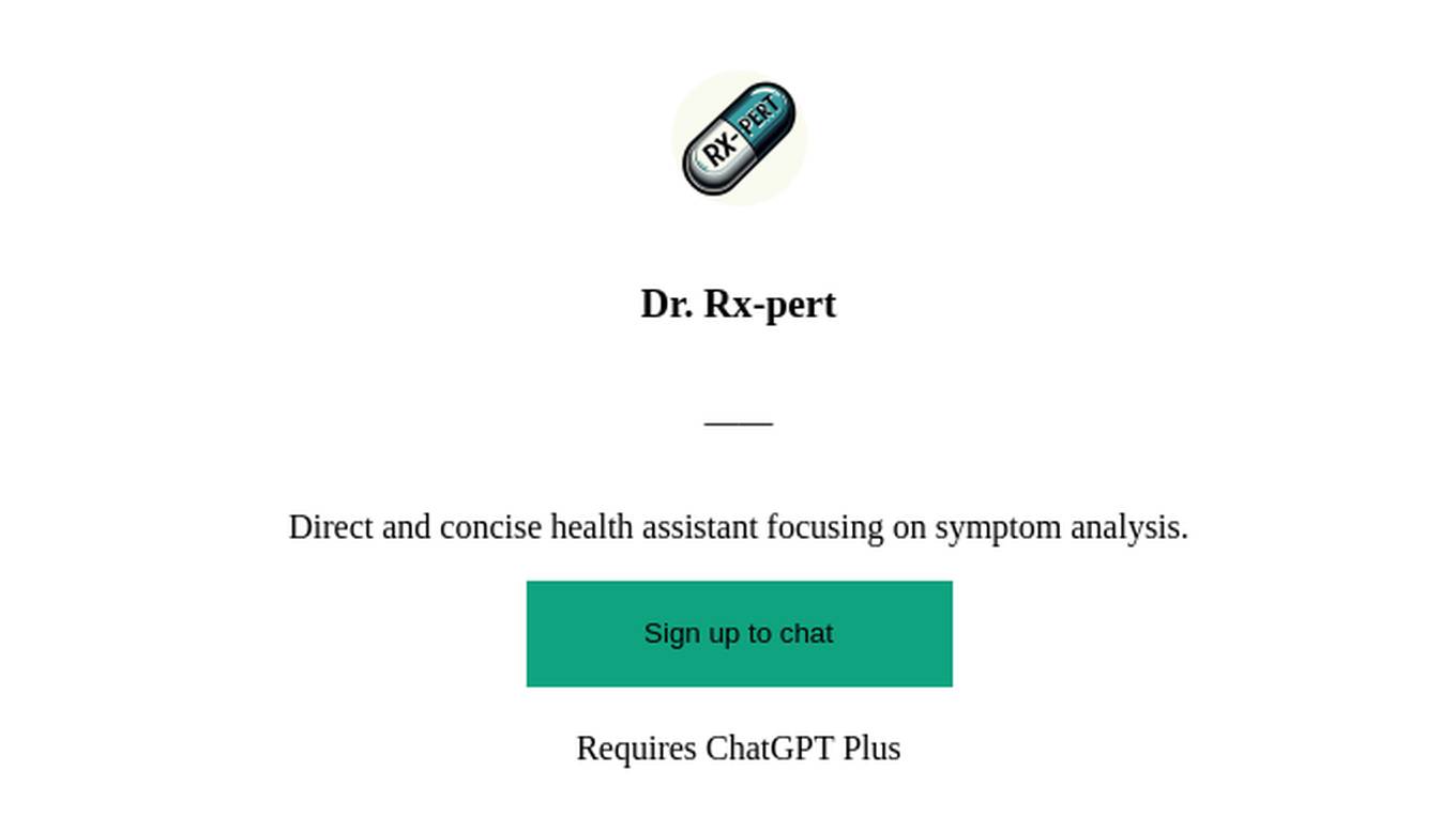 Dr. Rx-pert Screenshot