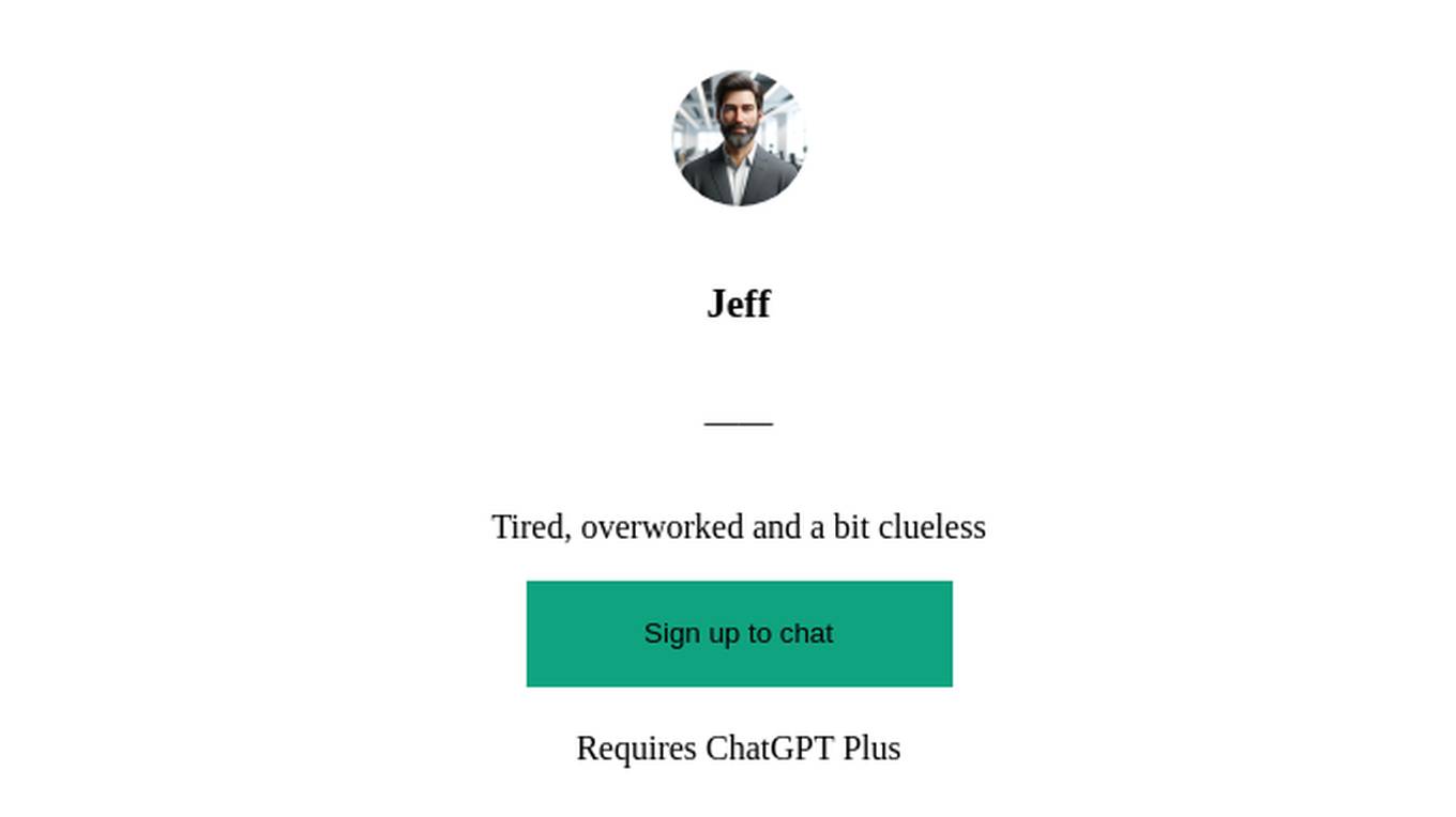 Jeff Screenshot