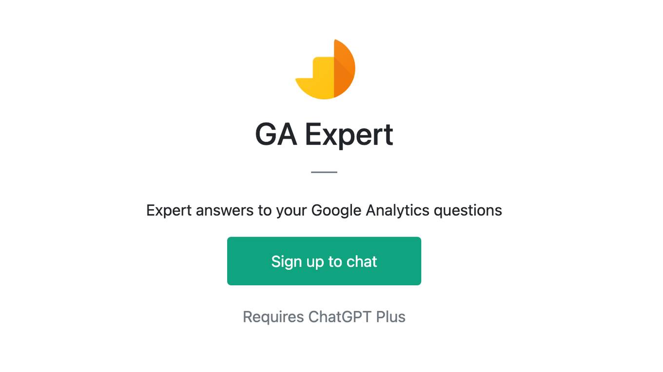 GA Expert Screenshot