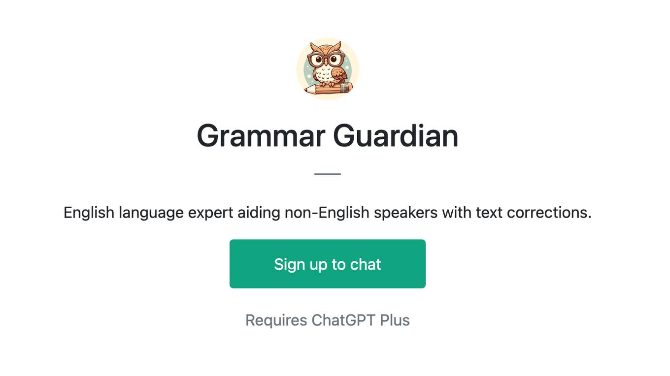 Grammar Guardian Screenshot