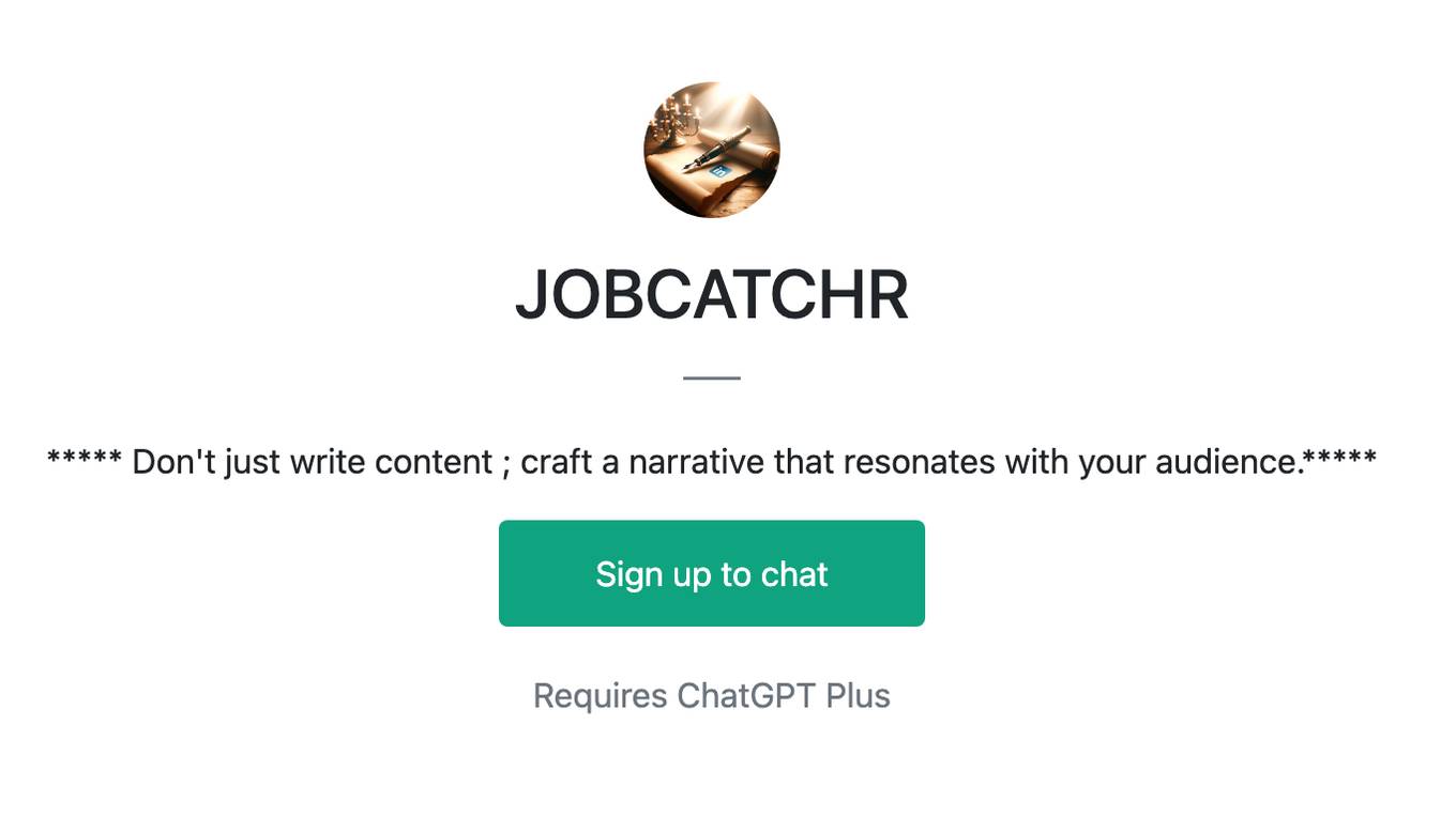 JOBCATCHR Screenshot