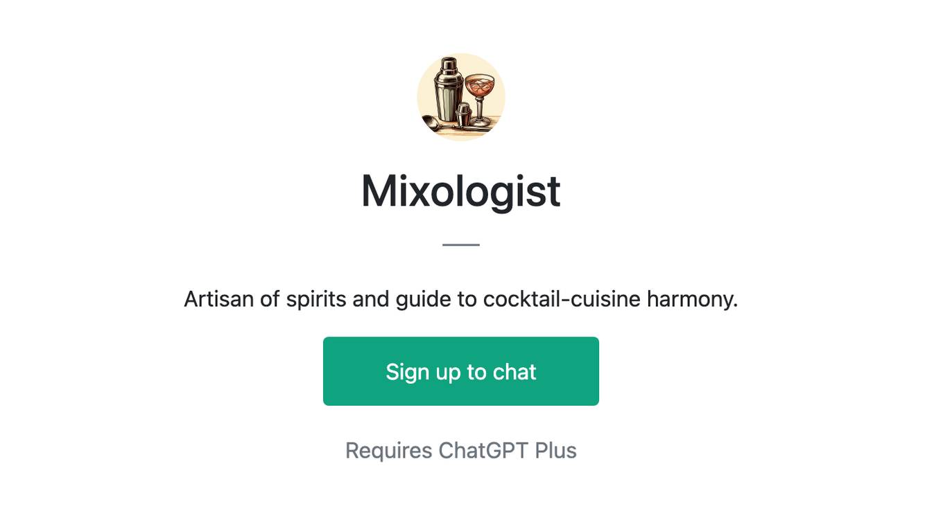 Mixologist Screenshot