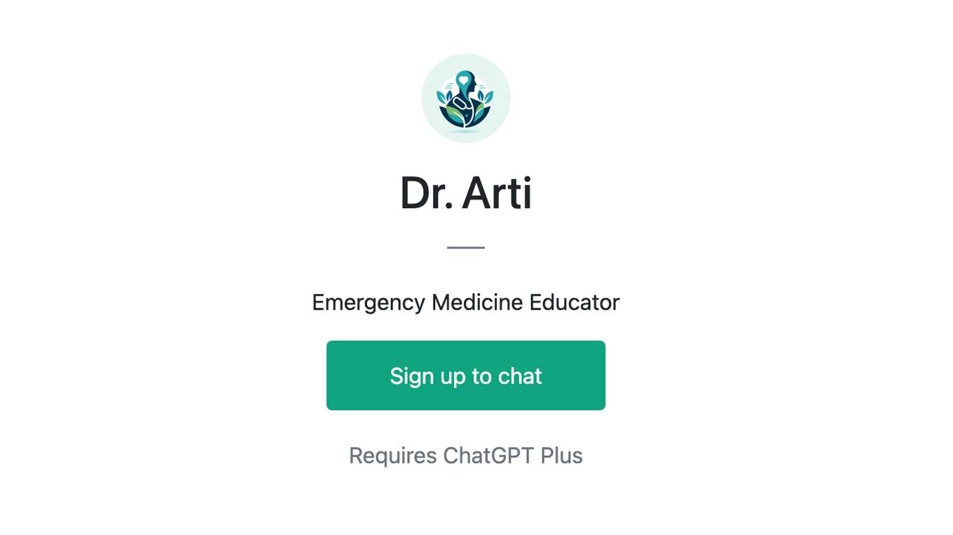 Dr. Arti Screenshot