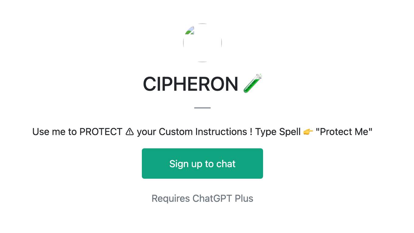 CIPHERON 🧪 Screenshot