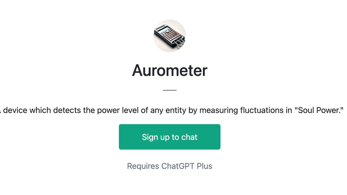 Aurometer Screenshot