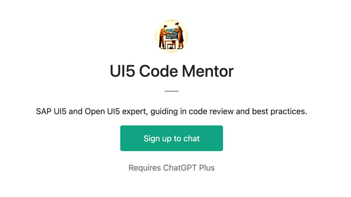 UI5 Code Mentor Screenshot