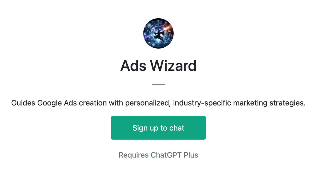 Ads Wizard Screenshot