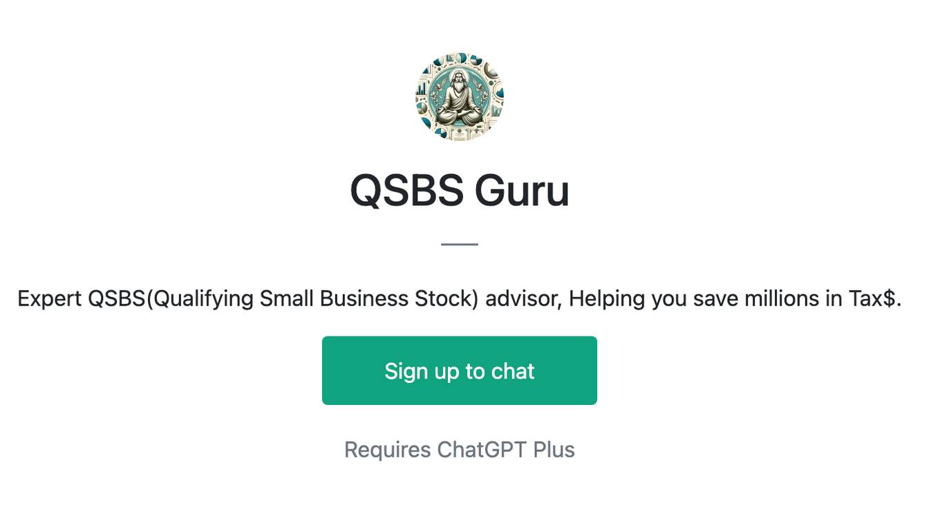 QSBS Guru Screenshot