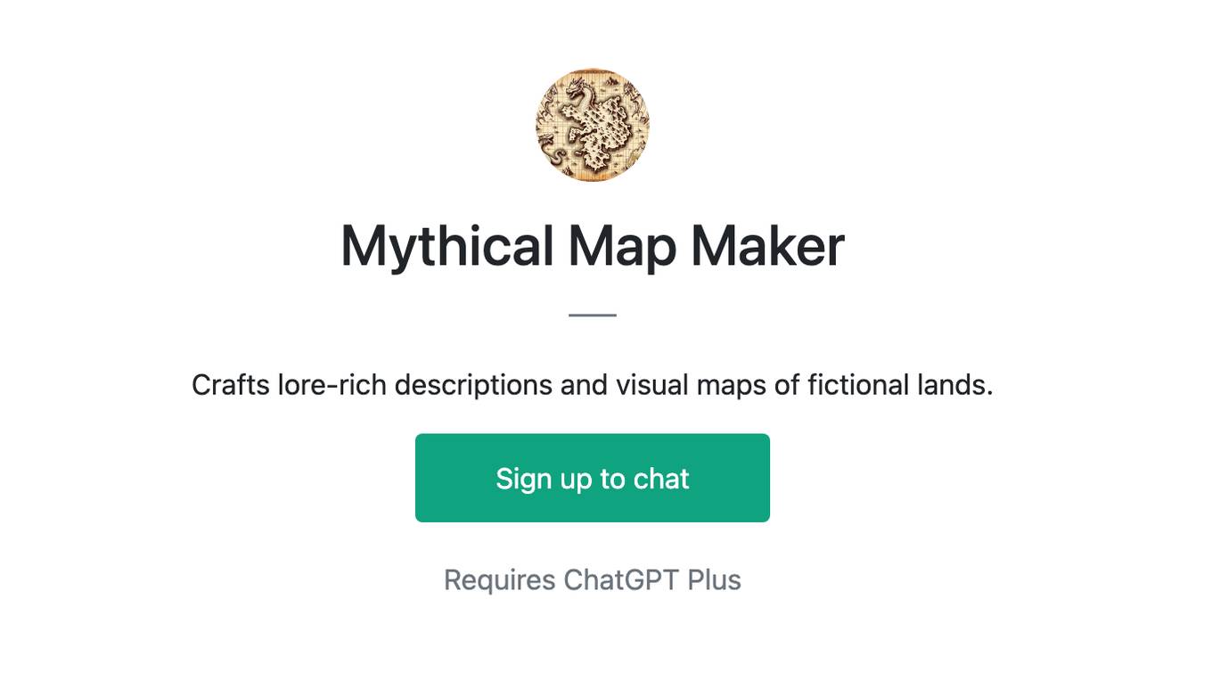 Mythical Map Maker Screenshot