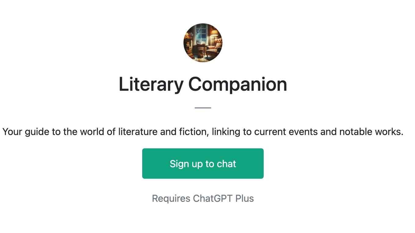 Literary Companion Screenshot