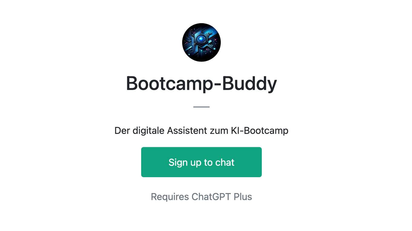 Bootcamp-Buddy Screenshot