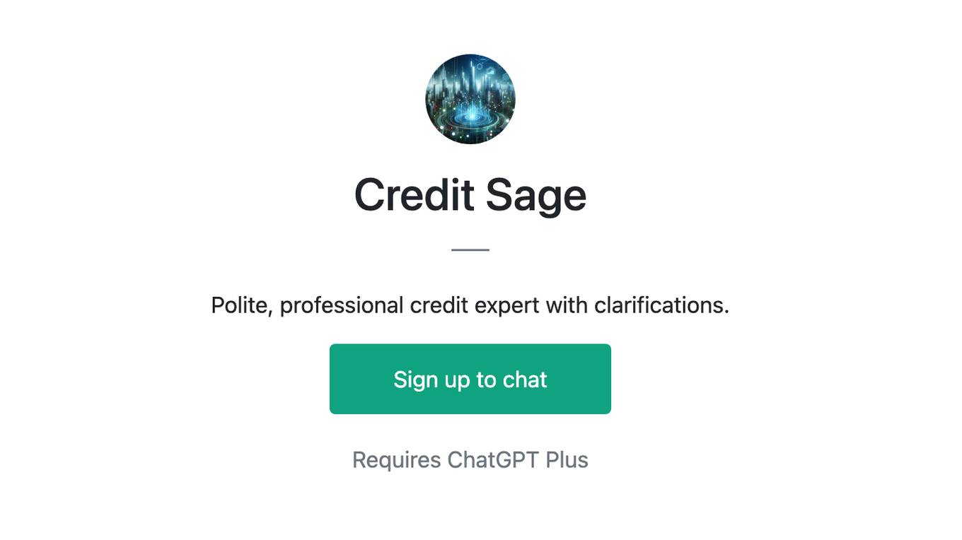 Credit Sage Screenshot