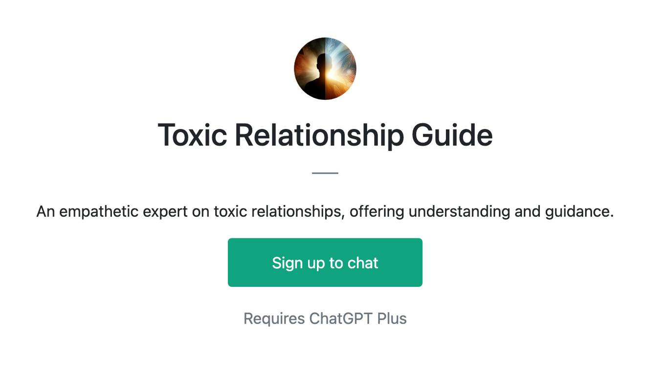 Toxic Relationship Guide Screenshot