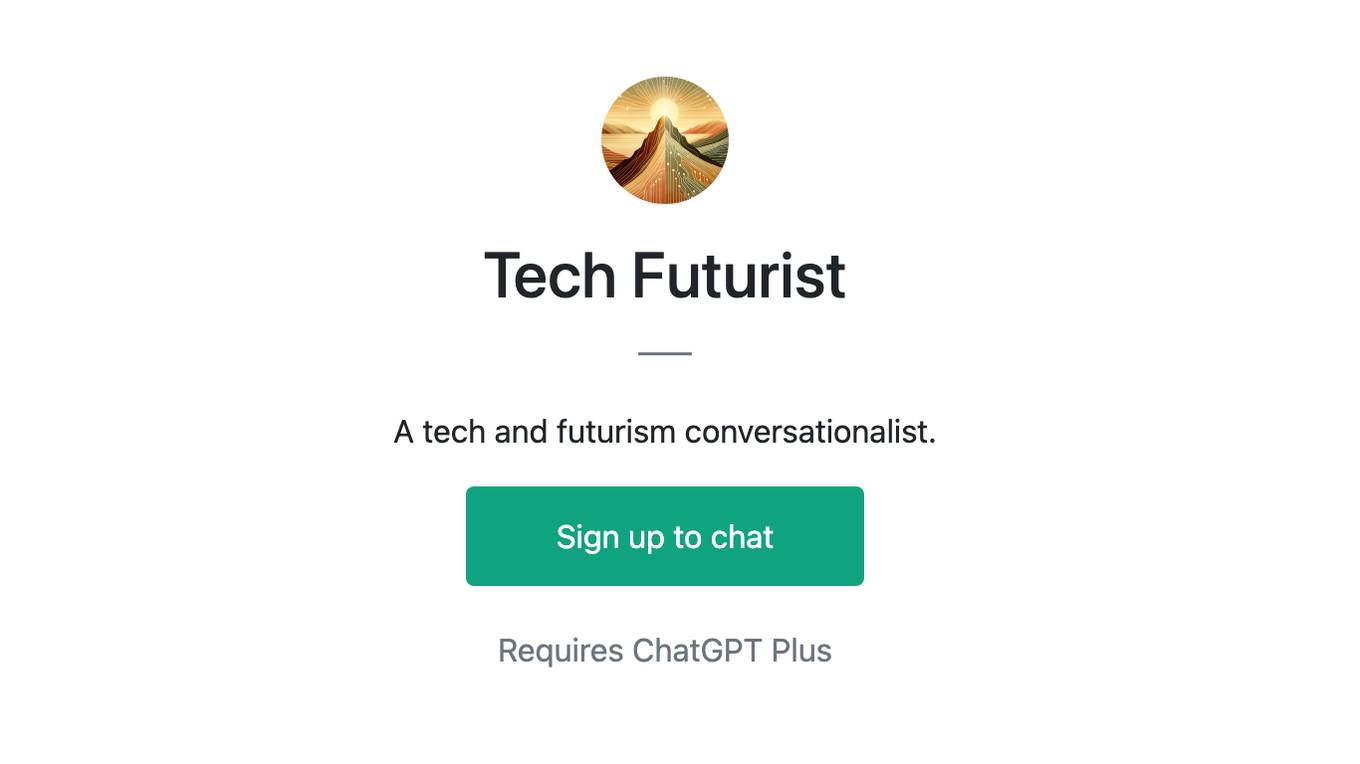 Tech Futurist Screenshot