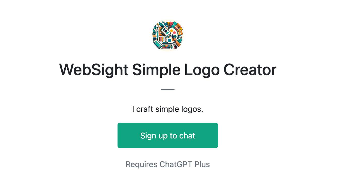 WebSight Simple Logo Creator Screenshot