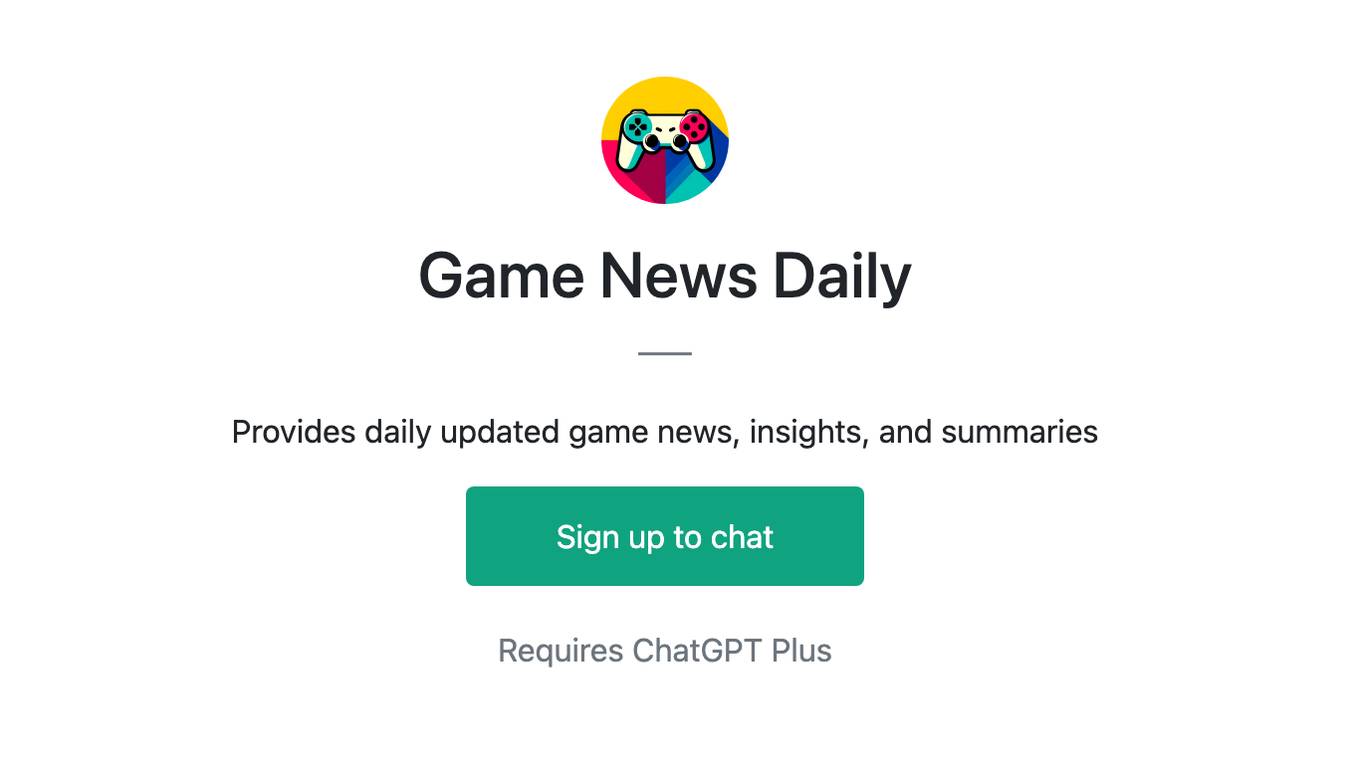 Game News Daily Screenshot