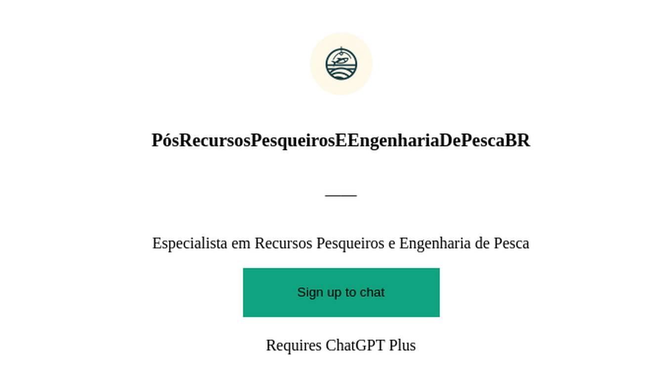 PósRecursosPesqueirosEEngenhariaDePescaBR Screenshot