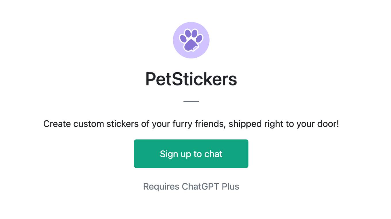 PetStickers Screenshot