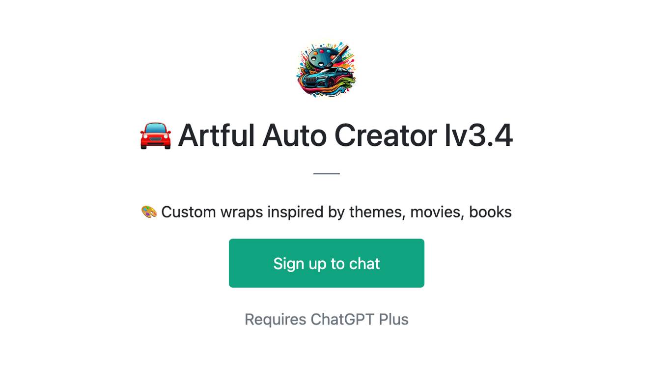 🚘 Artful Auto Creator lv3.4 Screenshot